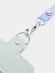 Лазурный бейдж вертикальный