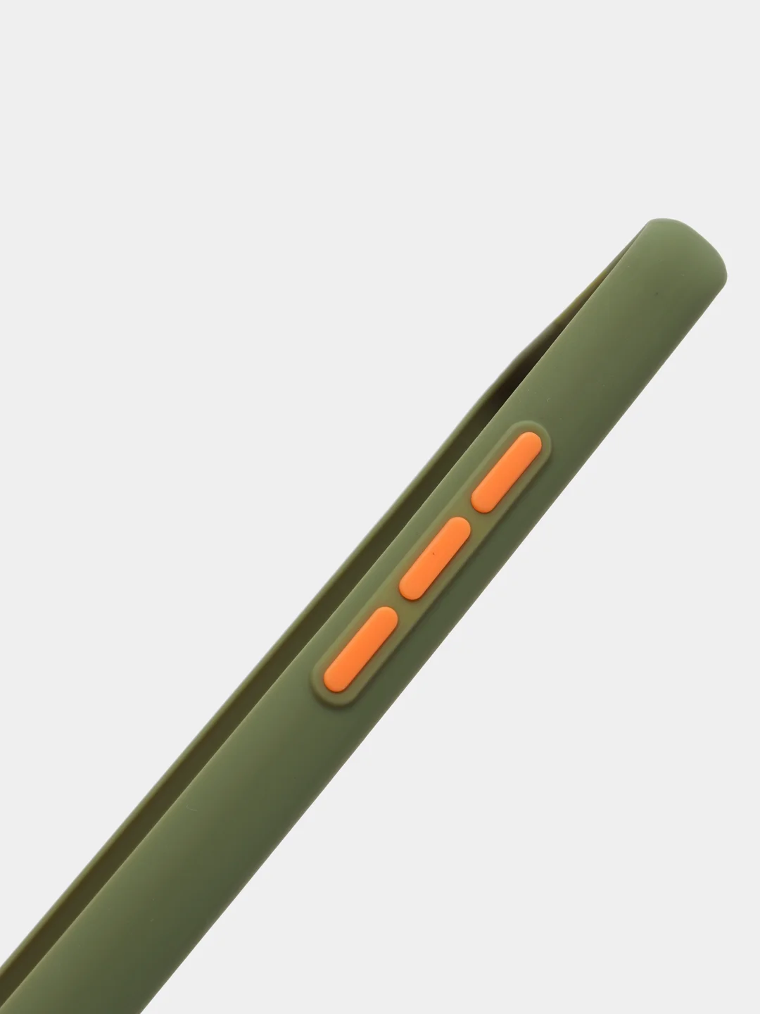 Лесной зеленый чехол Xiaomi Redmi 9 (Сяоми Редми 9) пластиковый матовый с цветными кнопками