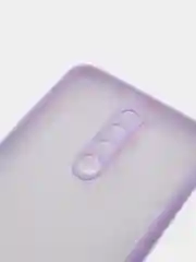Лавандовый чехол Xiaomi Redmi 9 (Сяоми Редми 9) пластиковый матовый с цветными кнопками