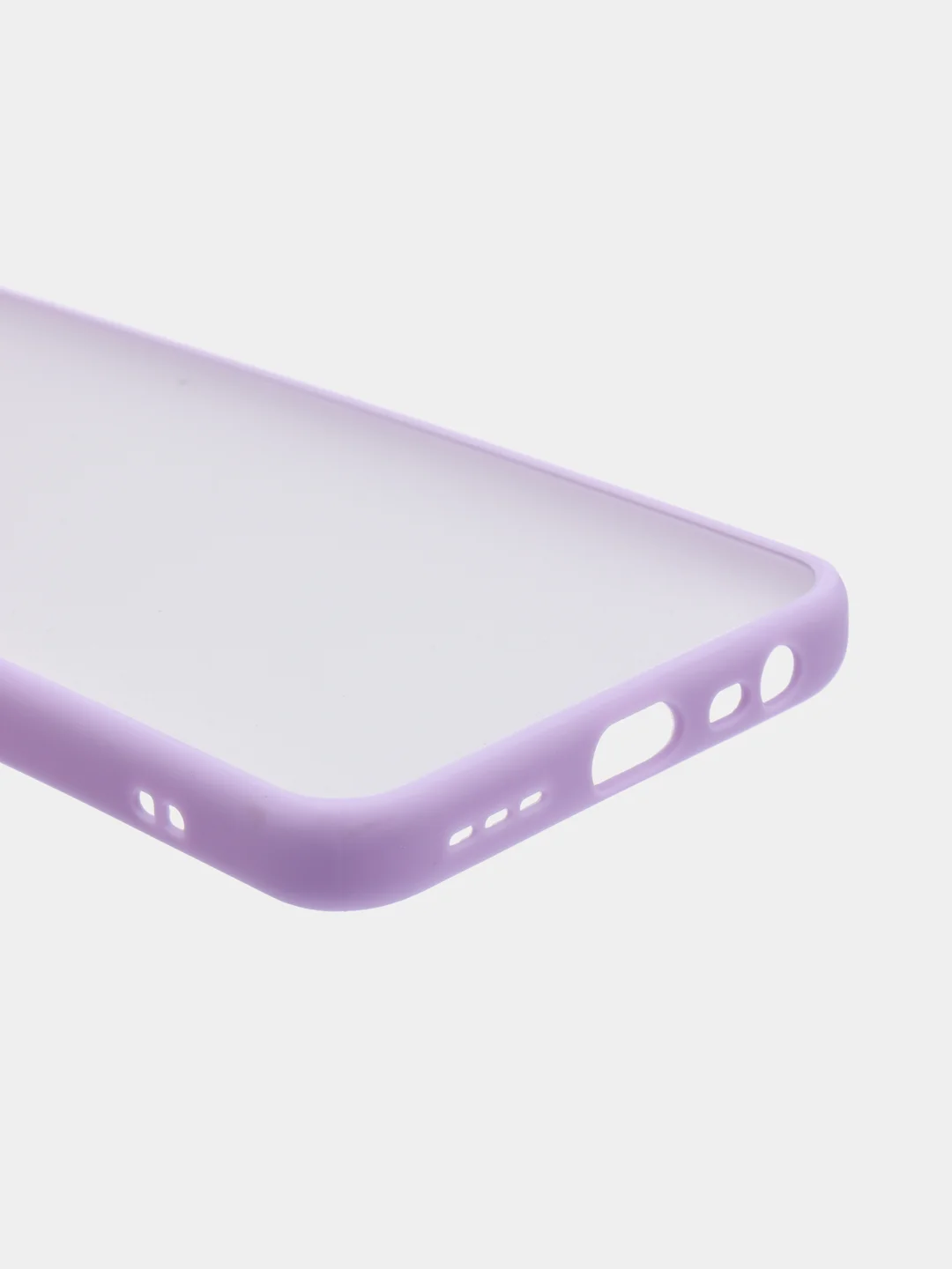 Лавандовый чехол Xiaomi Redmi 9 (Сяоми Редми 9) пластиковый матовый с цветными кнопками