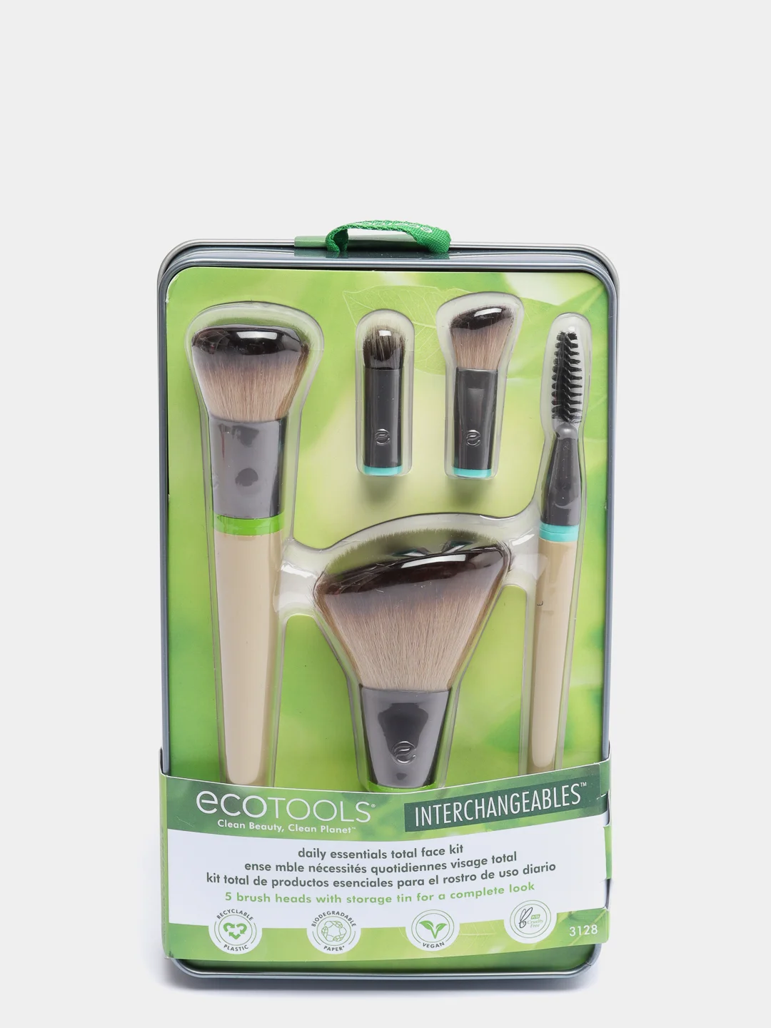 Набор кистей для макияжа EcoTools Interchangeables Daily Essentials To
