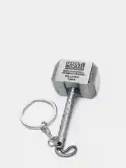 Серебряный брелок для ключей мужской, брелок молот тора