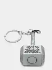 Серебряный брелок для ключей мужской, брелок молот тора
