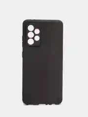 Черный чехол для Samsung Galaxy A52 / A52S (Самсунг Галакси А52), прозрачный