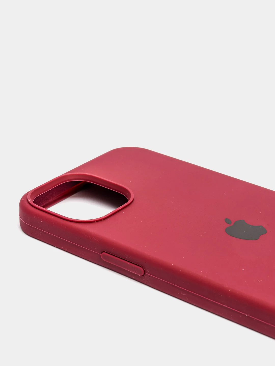 Бордовый чехол Silicone Case для iPhone 13 / 13 Pro / 13 Pro Max с открытым низом