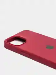Бордовый чехол Silicone Case для iPhone 13 / 13 Pro / 13 Pro Max с открытым низом