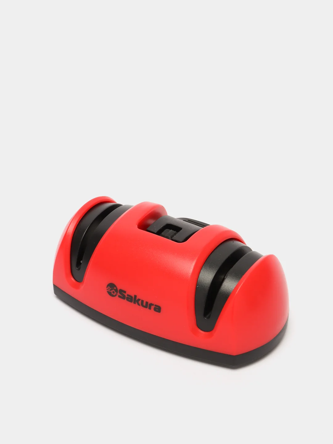 Красный ножеточка Sakura SA-6653R, 2 степени заточки