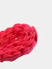 Фуксия лента декоративная Сердечки для скрапбукинга 20 мм, 3 метра