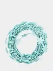 Бирюзовый лента декоративная для скрапбукинга 10 мм, 3 метра