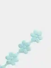 Бирюзовый лента декоративная для скрапбукинга 10 мм, 3 метра