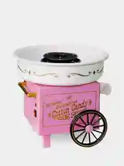 Сиреневый аппарат для приготовления сахарной ваты дома Carnival Cotton Candy Maker