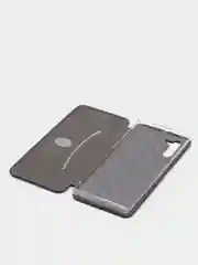 Темно-синий чехол книжка на Samsung Galaxy Note 10, Самсунг Галакси Нот 10
