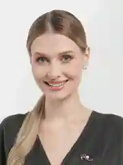 Золотой брошь с культивированным жемчугом и фианитом