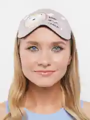 Терракотовый мультяшная маска для сна