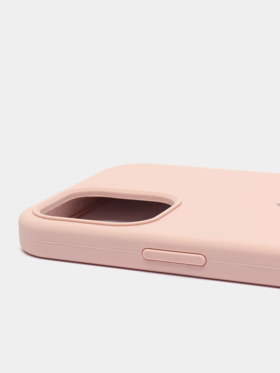 Пудровый чехол для iPhone 12 PRO MAX, с бархатом внутри
