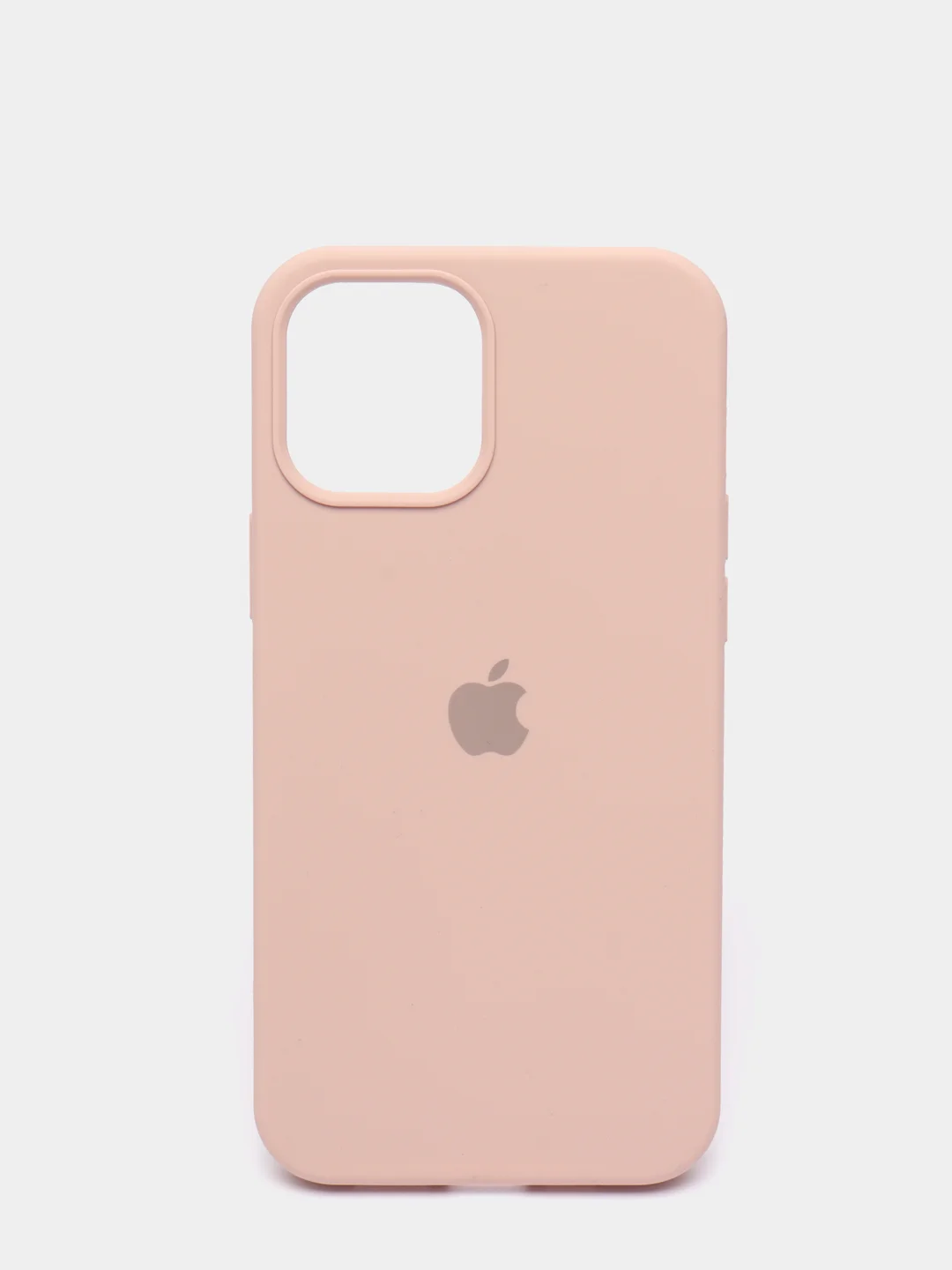 Пудровый чехол для iPhone 12 PRO MAX, с бархатом внутри
