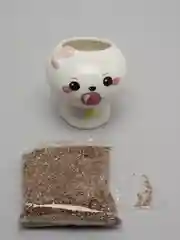 Конфетный керамический цветочный горшок "Котята"