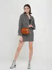 Коричневый женская сумка в четырёх цветах