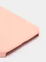 Коралловый меланж чехол для iPhone 12 PRO MAX, с бархатом внутри