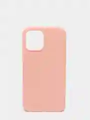 Коралловый меланж чехол для iPhone 12 PRO MAX, с бархатом внутри