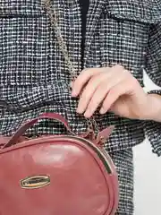Коралловый меланж женская сумка в четырёх цветах