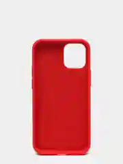 Алый чехол не пачкающийся, с бархатом внутри IPHONE 12 MINI
