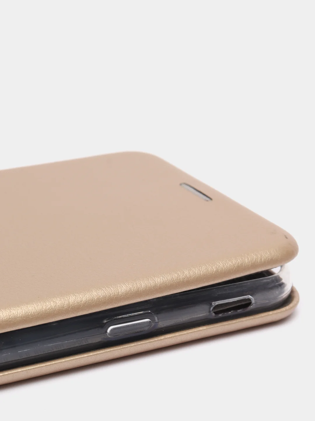 Бежевый чехол книжка Samsung J4 PLUS