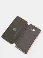 Бежевый чехол книжка Samsung J4 PLUS