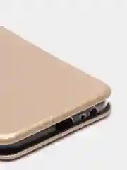 Бежевый чехол книжка Samsung J4 PLUS