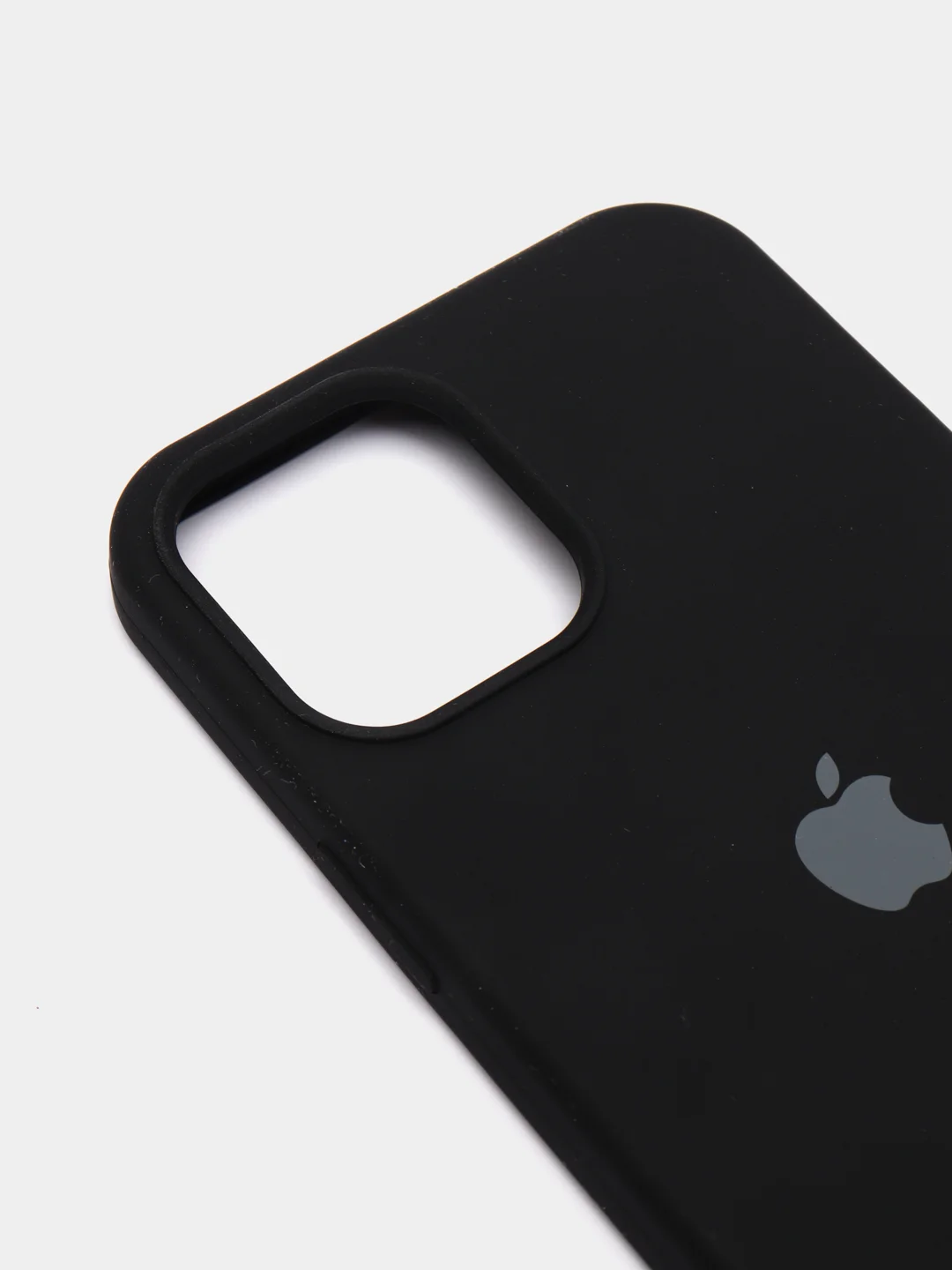 Черный чехол для iPhone 12 PRO MAX, с бархатом внутри