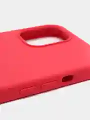 Кораллово-розовый чехол для iPhone 12 PRO MAX, с бархатом внутри