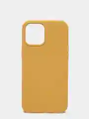 Горчичный чехол для iPhone 12 PRO MAX, с бархатом внутри