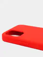 Красный чехол не пачкающийся, с бархатом внутри IPHONE 12 MINI