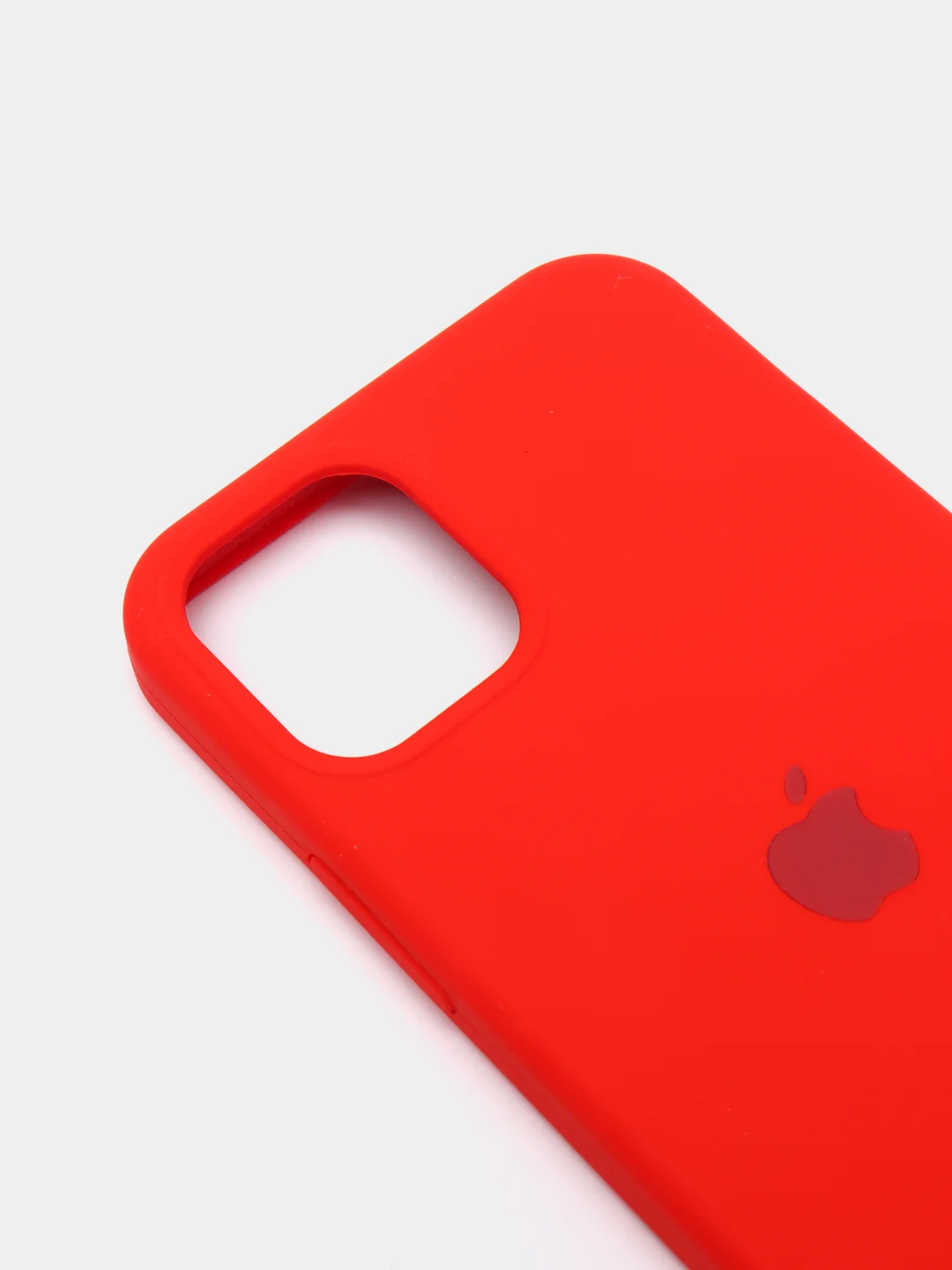 Красный чехол не пачкающийся, с бархатом внутри IPHONE 12 MINI