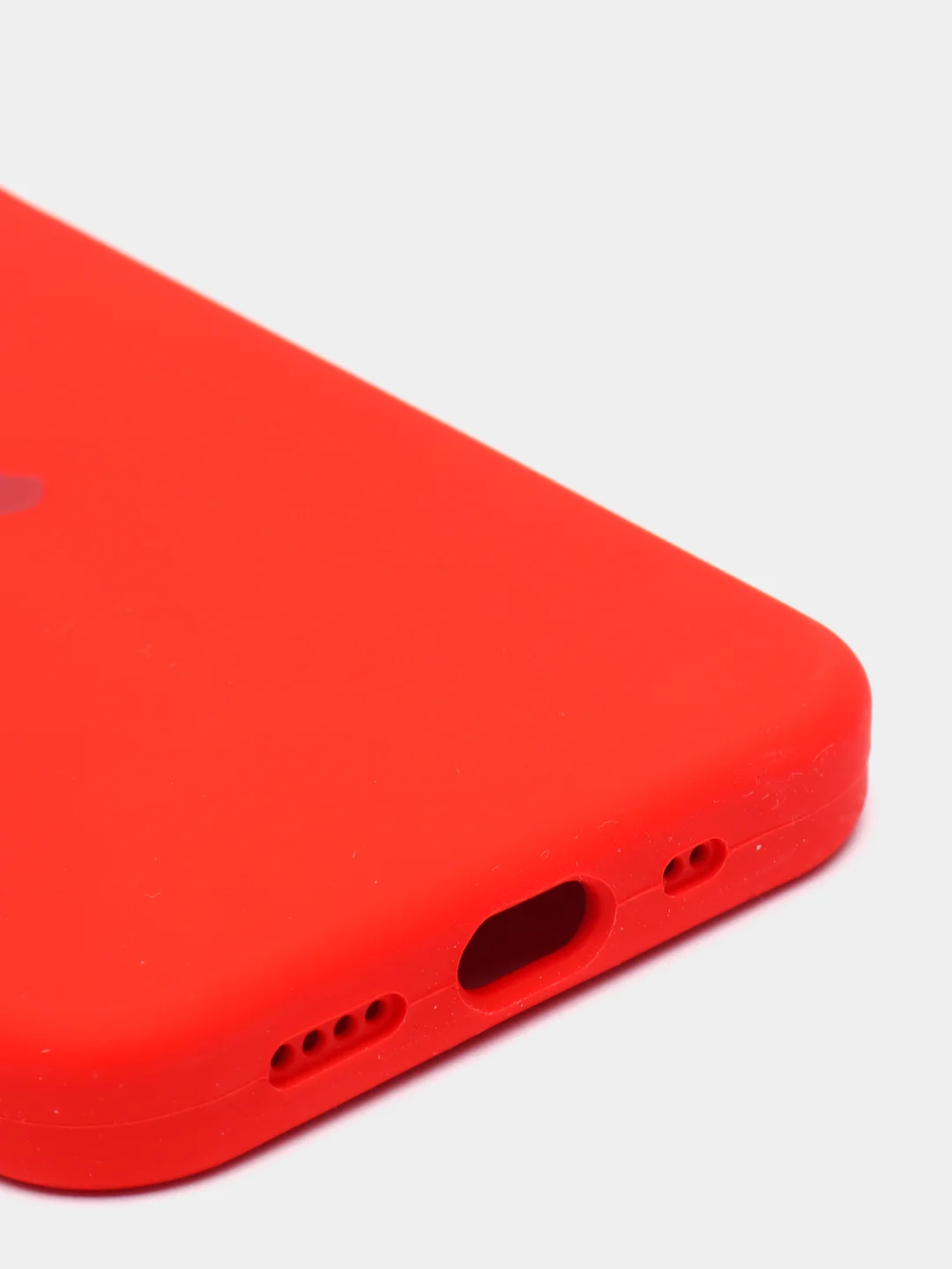 Красный чехол не пачкающийся, с бархатом внутри IPHONE 12 MINI