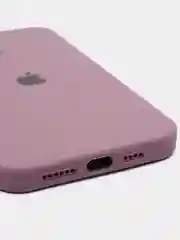 Пастельно-коралловый чехол для iPhone 12 PRO MAX, с бархатом внутри