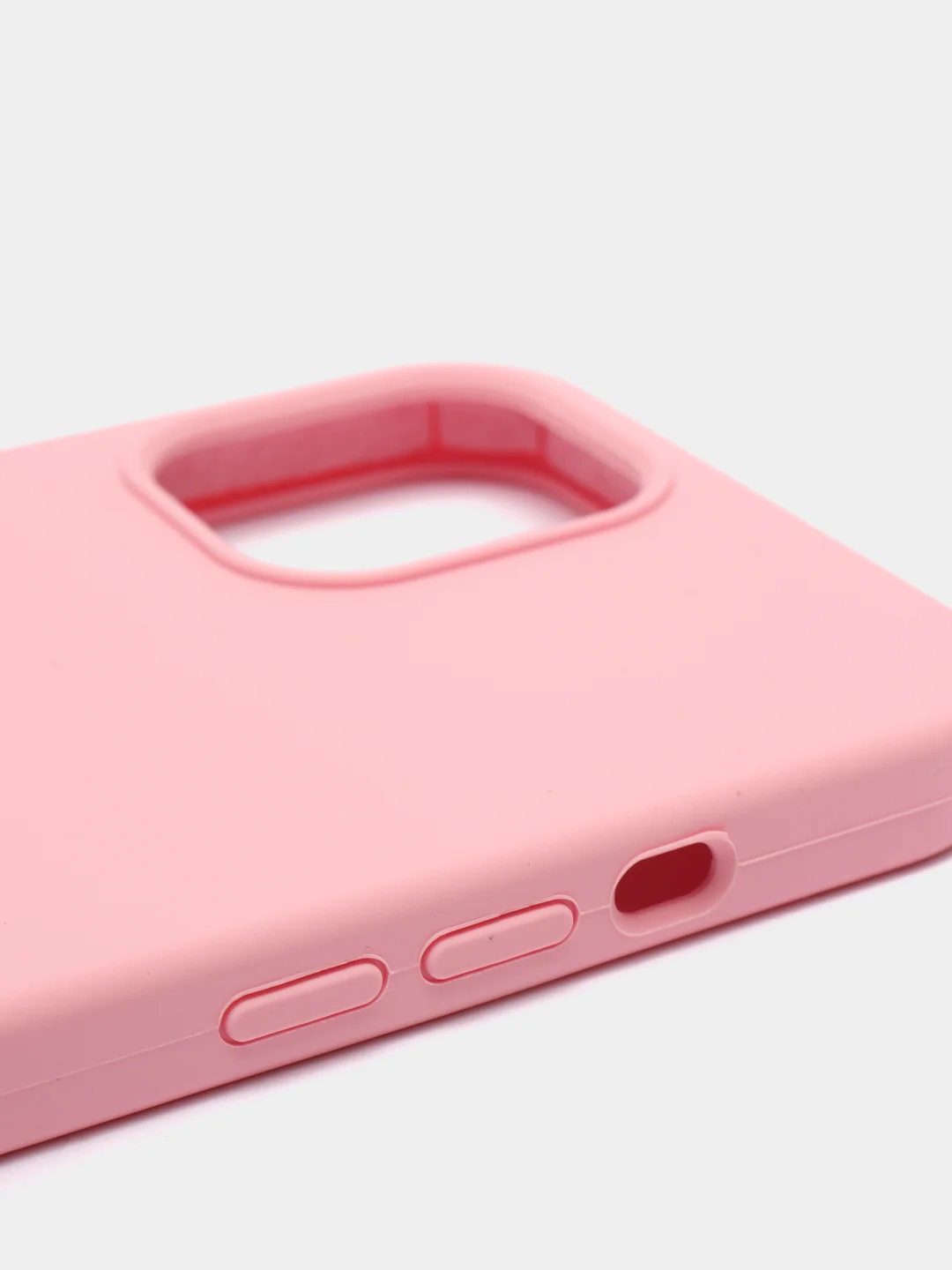 Розовый чехол для iPhone 12 PRO MAX, с бархатом внутри