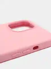 Розовый чехол для iPhone 12 PRO MAX, с бархатом внутри