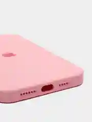 Розовый чехол для iPhone 12 PRO MAX, с бархатом внутри