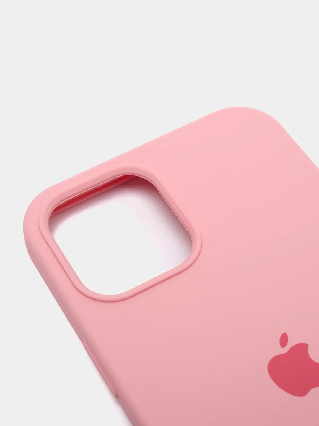 Розовый чехол для iPhone 12 PRO MAX, с бархатом внутри