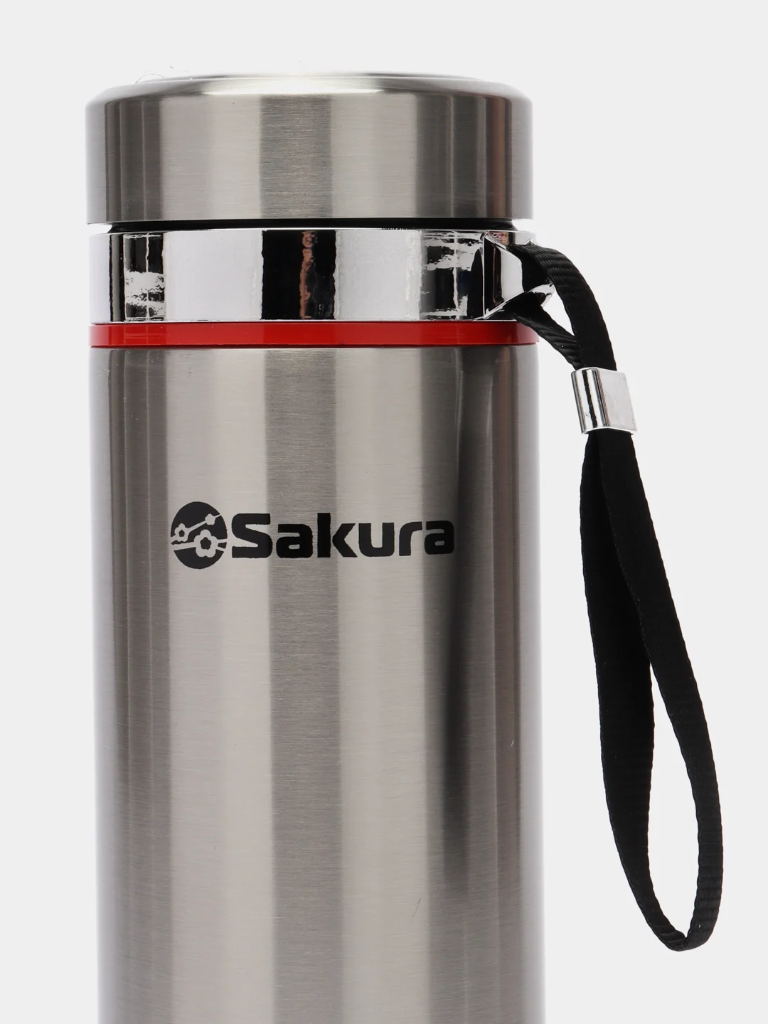 Серый металлик термос Sakura TH-02-1000S