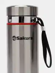 Серый металлик термос Sakura TH-02-1000S