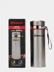 Серый металлик термос Sakura TH-02-1000S
