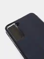 Темно-синий чехол книжка Samsung S21 Plus