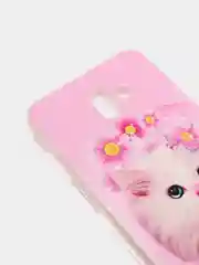 Розовый чехол  SAMSUNG J6 PLUS / J6+
