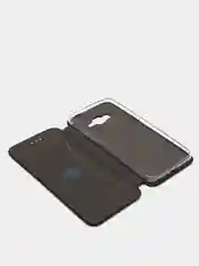 Угольный чехол-флип для Samsung J2 Prime / G530
