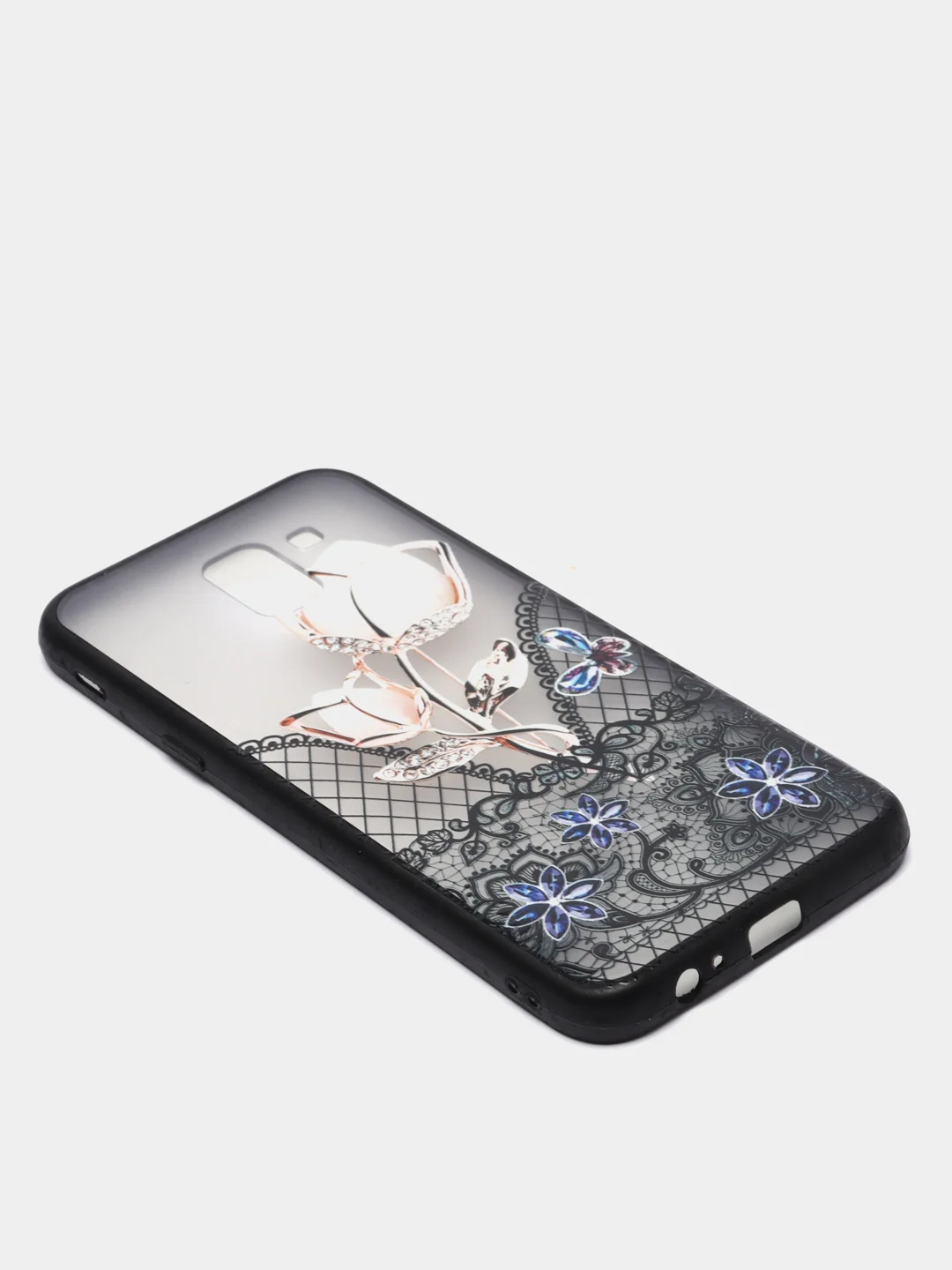 Бежевый меланж чехол для Samsung J6 2018