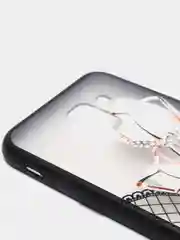 Бежевый меланж чехол для Samsung J6 2018