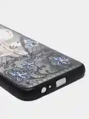 Бежевый меланж чехол для Samsung J6 2018