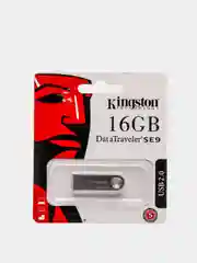 Флешка USB Kingston / 8 GB /16 GB/32 GB/64 GB/ 128 GB, серебристый